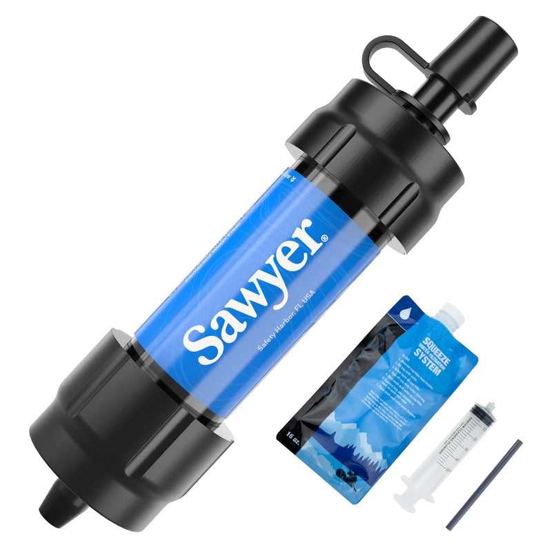 Sawyer MINI Water Filtration System — Blue
