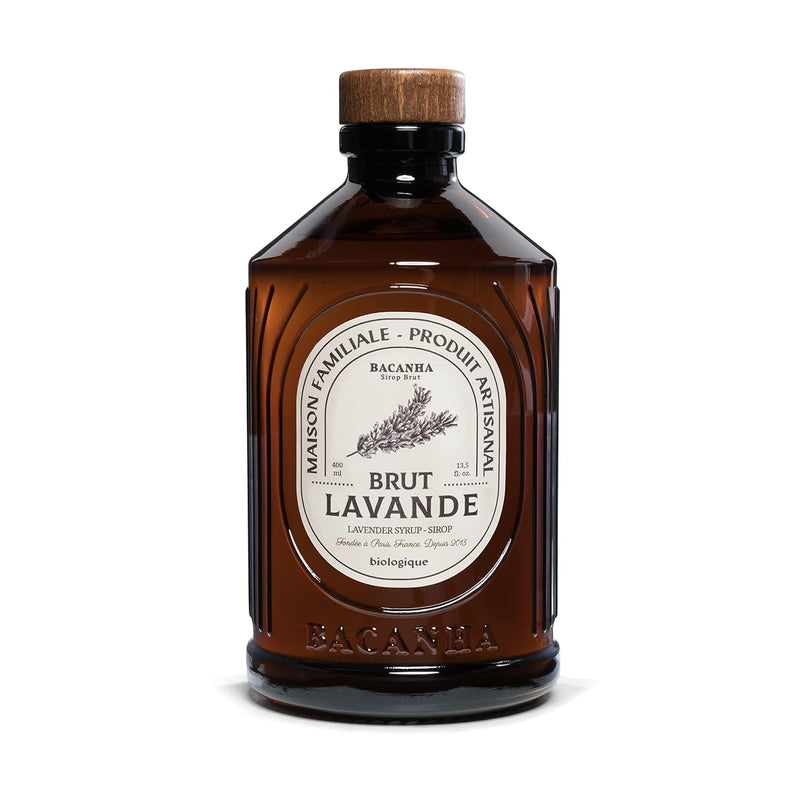 Bacanha Organic Raw Lavender Syrup — 400 ml